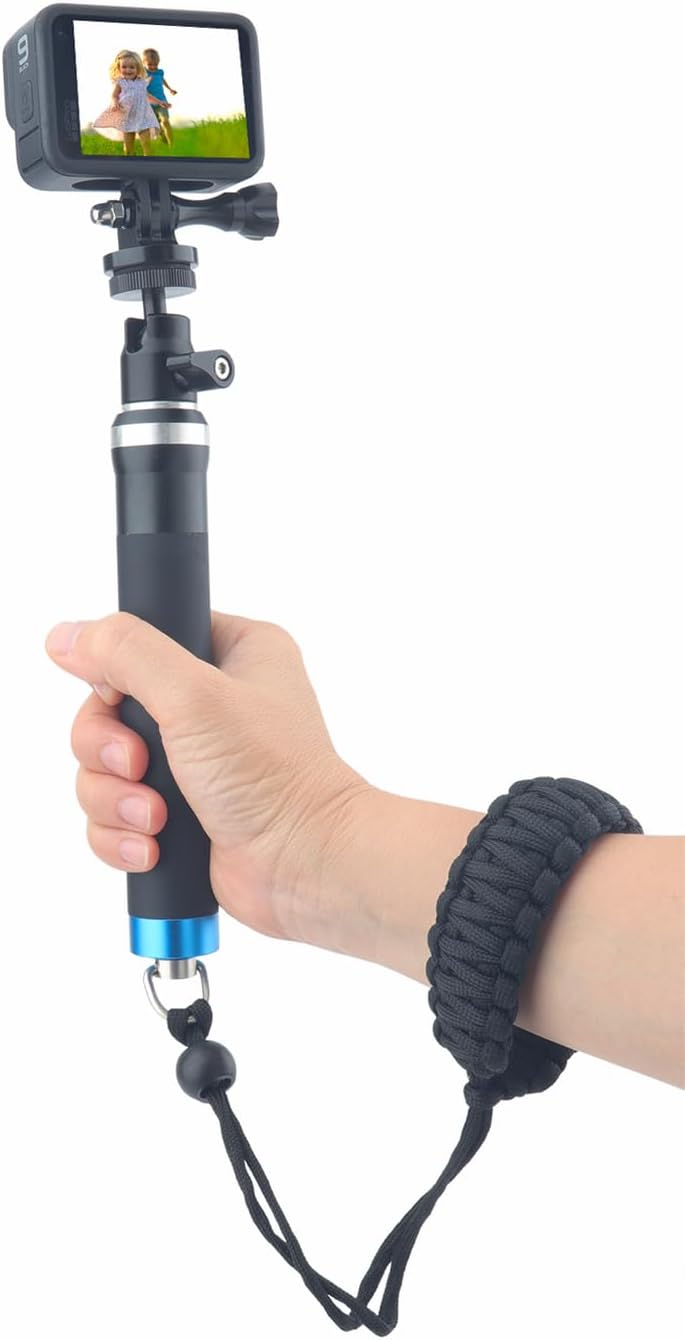 Rigdance Paracord Camera Wrist Strap Lanyard with Screw for Insta 360 X3, Ace Pro, DSLR Cameras, Selfie Sticks - Image 4